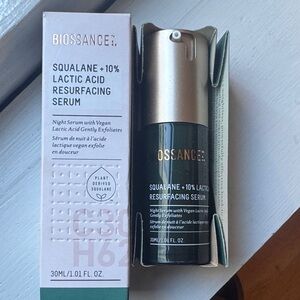 Biossance Squalane + 10% Lactic Acid Resurfacing Serum - NWT